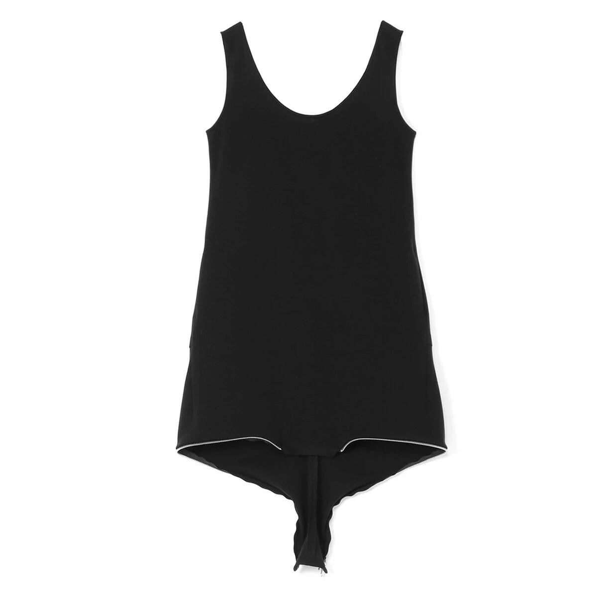 Ys By Yohji Yamamoto Ponte Overall / Dress In Black 2 Ys By Yohji Yamamoto Ponte Overall / Dress In Black - Image 2