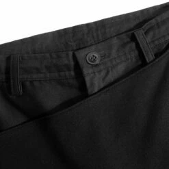 Ys By Yohji Yamamoto Apron Panel Trousers In Black -Hervia Shop hervia.com ys by yohji yamamoto yr p09 802 apron panel trousers 160467079221944.3