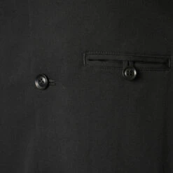 Ys By Yohji Yamamoto Long Sleeveless Gabardine Dress In Black -Hervia Shop hervia.com yu d01 100 n long sleeveless d col. black 1697538680YU D01 100 1 2