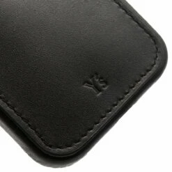 Ys By Yohji Yamamoto Y's Leather IPhone 12 Case In Black