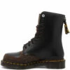 Ys By Yohji Yamamoto Y's X Dr. Martens Moon Tweed Boots In Black