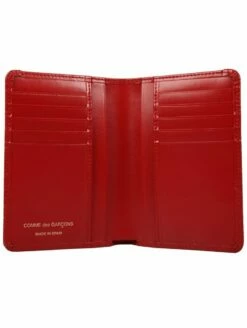 Comme Des Garçons Wallet SA630E Pattern C Embossed Card Holder Red In Red -Hervia Shop httpswww.hervia.comimagesproductszoom1287059561 07934600