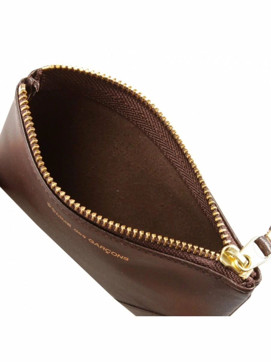 Comme Des Garçons Wallet SA8100 Classic Line Zipped Wallet Brown In Brown 3 Comme Des Garçons Wallet SA8100 Classic Line Zipped Wallet Brown In Brown - Image 3