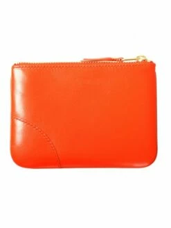 Comme Des Garçons Wallet SA8100 Classic Zipped Wallet Orange In Orange