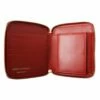 Comme Des Garçons Wallet SA2100PD Polka Dot Wallet Red In Red