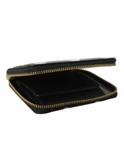 Comme Des Garçons Wallet SA2100PD Polka Dot Wallet Black In Black