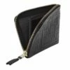 Comme Des Garçons Wallet SA3100EL Embossed Logo Wallet In Black