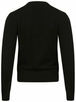 Comme Des Garçons PLAY N047 Gold Heart Jumper Black In 1