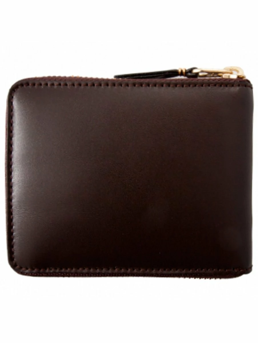 Comme Des Garçons Wallet SA7100 Classic Line Wallet Brown In Brown 1 Comme Des Garçons Wallet SA7100 Classic Line Wallet Brown In Brown