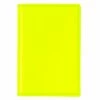 Comme Des Garçons Wallet SA6400SF Super Fluo Card Holder Yellow In Yellow