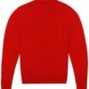 Comme Des Garçons PLAY N001 V-Neck Jumper Red In Red