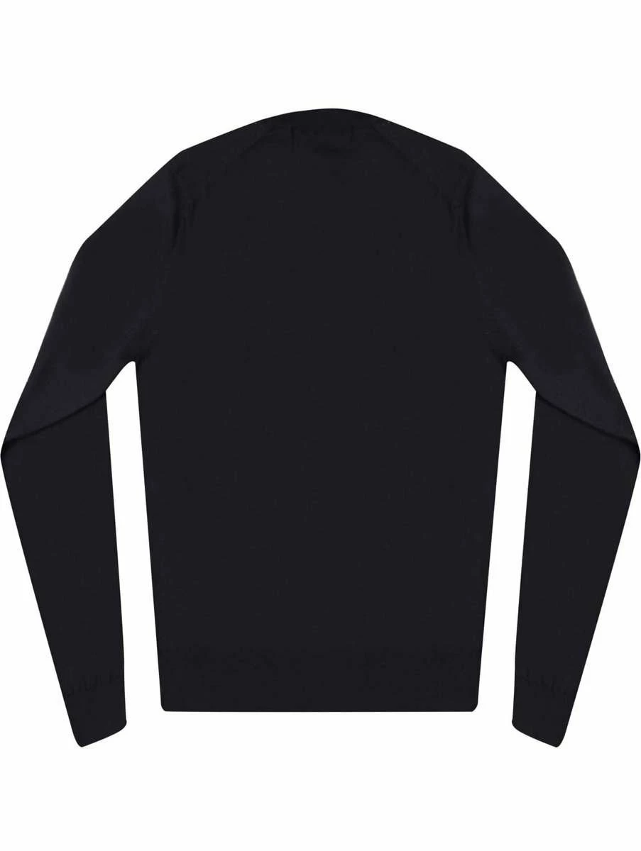 Comme Des Garçons PLAY N053 Red Heart Cardigan Navy In Navy 1 Comme Des Garçons PLAY N053 Red Heart Cardigan Navy In Navy