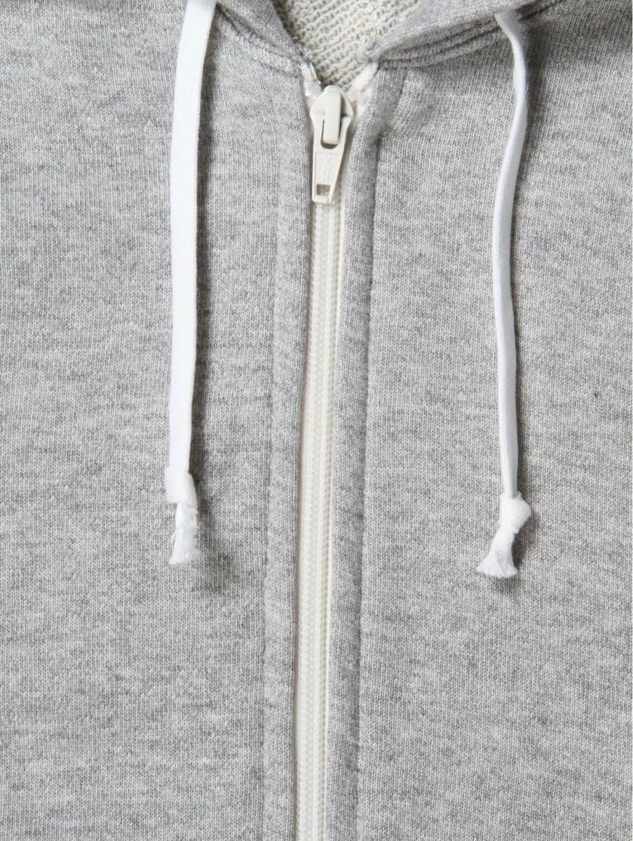 Comme Des Garçons PLAY T168 Red Heart Hoody In Grey 3 Comme Des Garçons PLAY T168 Red Heart Hoody In Grey - Image 3