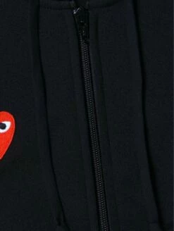 Comme Des Garçons PLAY T172 Red Heart Zip Hoodie Black In Black 5 Comme Des Garçons PLAY T172 Red Heart Zip Hoodie Black In Black -Hervia Shop httpswww.hervia.comimagesproductszoom1489494755 92454100