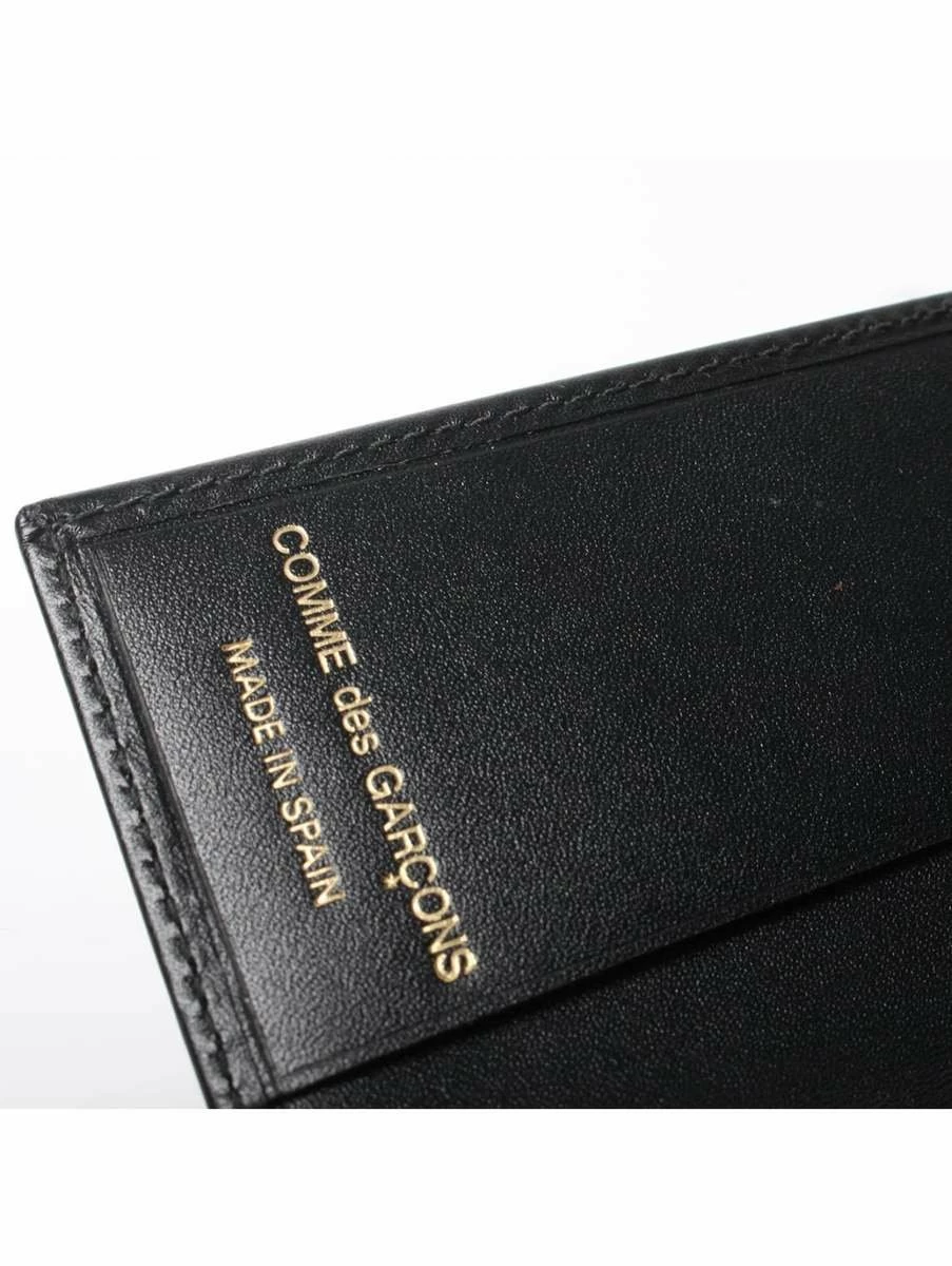 Comme Des Garçons Wallet SA6400 Classic Card Holder Black In Black 2 Comme Des Garçons Wallet SA6400 Classic Card Holder Black In Black - Image 2