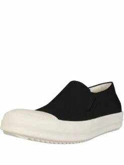 Rick Owens DRKSHDW Slip On Boat Sneakers In 91
