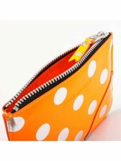 Comme Des Garçons Wallet SA8100GB Optical Group Dot Wallet Orange In Orange -Hervia Shop httpswww.hervia.comimagesproductszoom1505924398 98593900