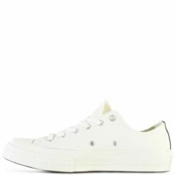 Comme Des Garçons PLAY K111 Converse Chuck Taylor Low White In White